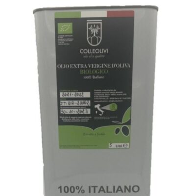 Olio ExtraVergine Oliva Bio Marchigiano 5LT