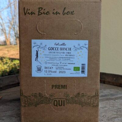 Bag in box gocce bianche 3 litri