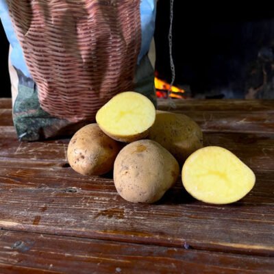 patate di montagna a pasta gialla del Parco del Pollino